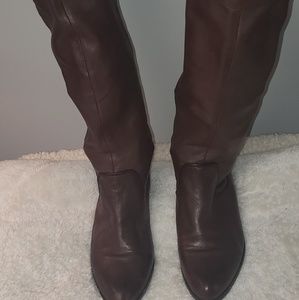 Frye Cindy Slouch Womens 7.5 M Dark Brown Leather